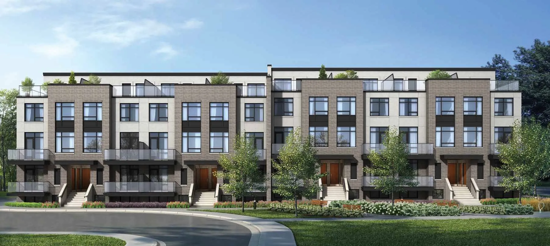 The Crawford Urban Towns located at 8175 Britannia Road, Milton, ON cover image