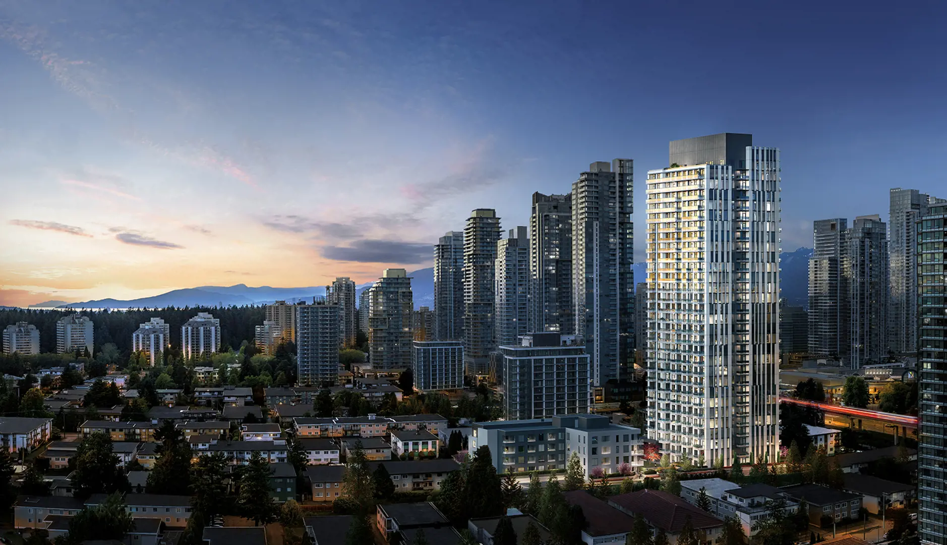 O2 Condos located at 6620 Sussex Avenue, Burnaby, BC cover image