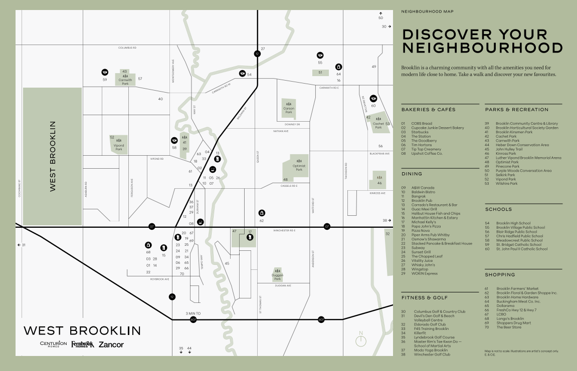 West Brooklin Towns located at Ashburn Road & Highway 7, Whitby cover image