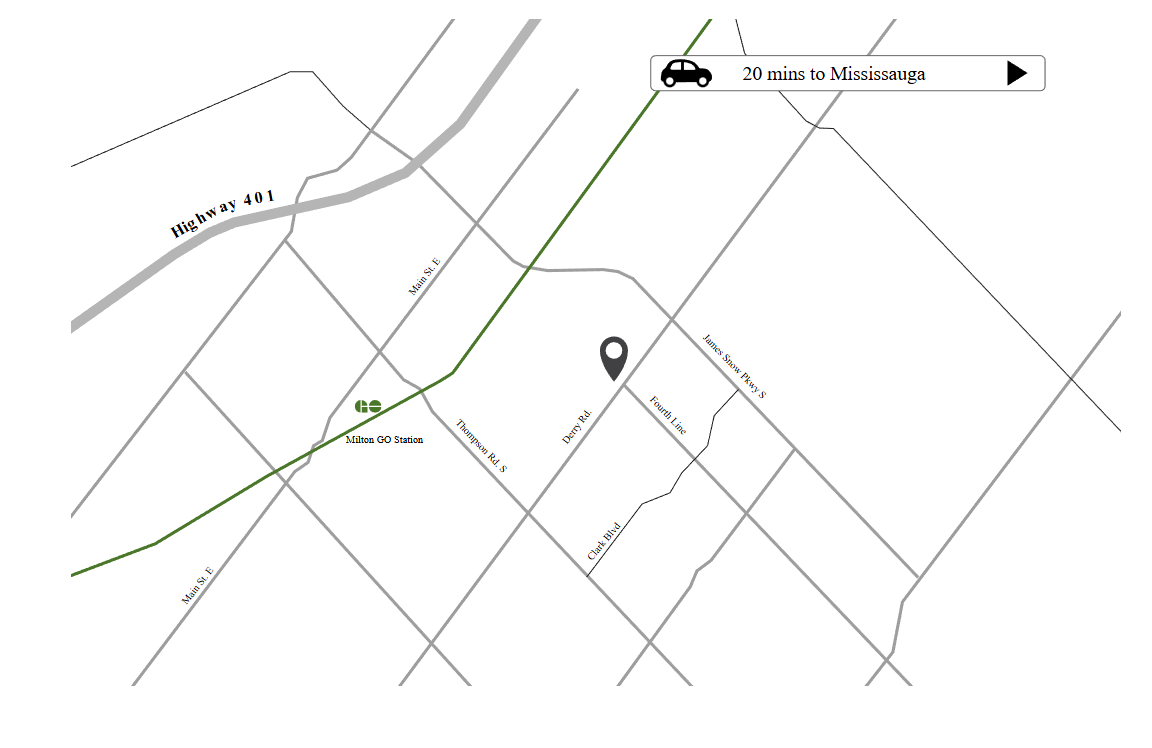 Creekview Collective Towns located at Fourth Line & Derry Road, Milton cover image