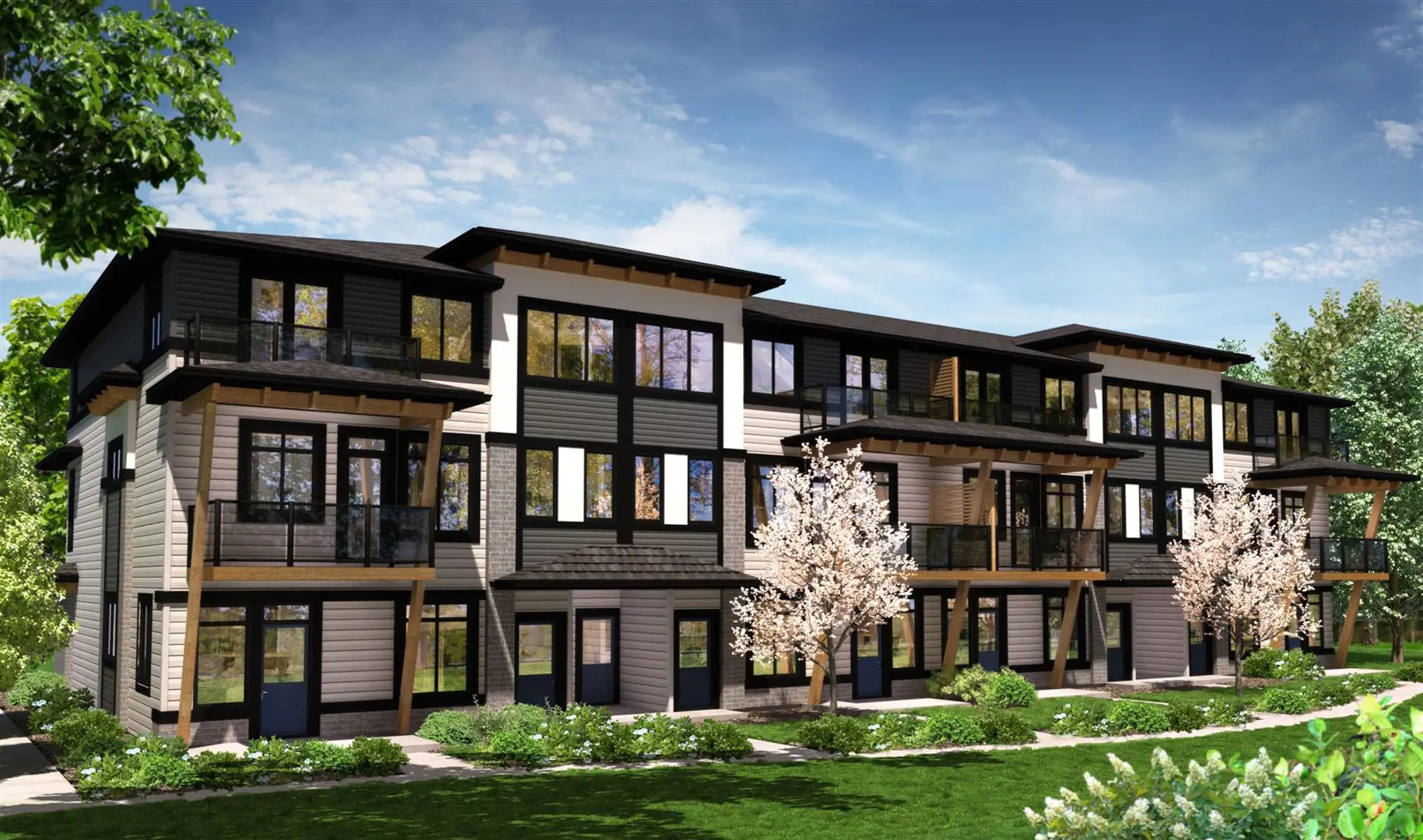 Glenridding Ravine Townhomes located at 16231 19 Avenue Southwest, Edmonton, AB T6W 5C6 cover image